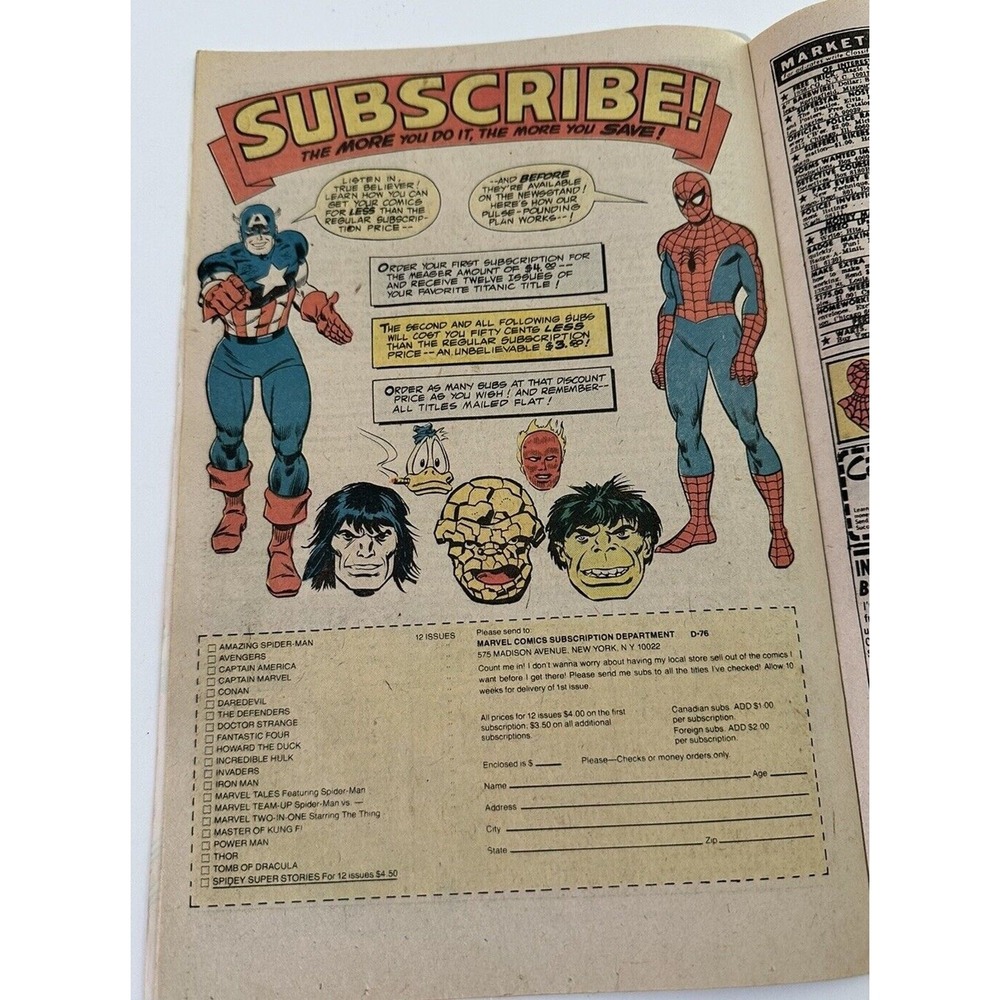 UNCANNY X-MEN #104 MARVEL COMICS 1977 1st APPEARANCE OF THE STARJAMMERS - Picture 13 of 13